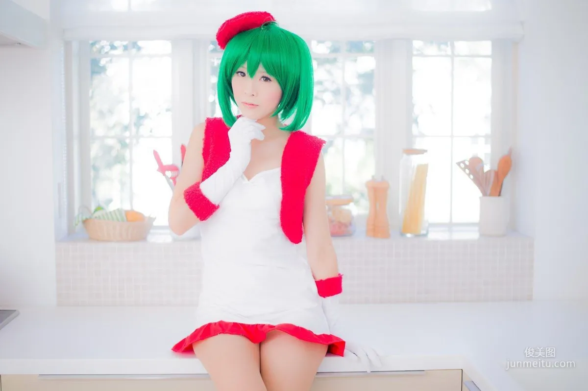 真白ゆき  コスプレ《Macros》Ranka Lee(Xmas ver.) 写真集48