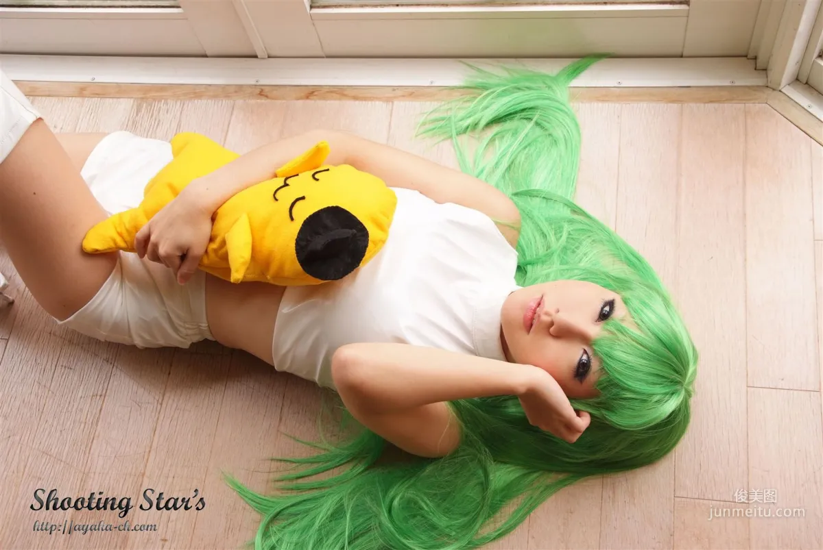 绫香 (Saku サク) 《Code Geass(コードギアス)》C.C 写真集28