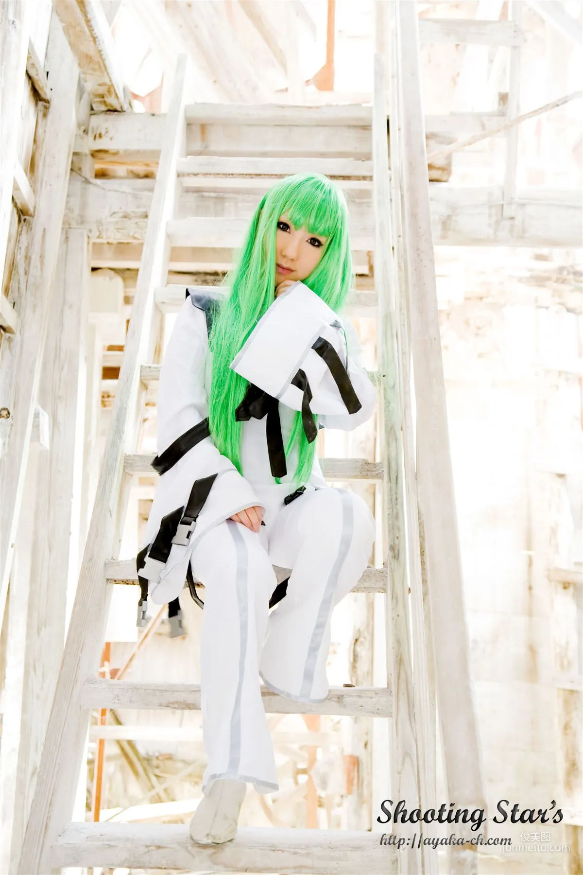 绫香 (Saku サク) 《Code Geass(コードギアス)》C.C 写真集43