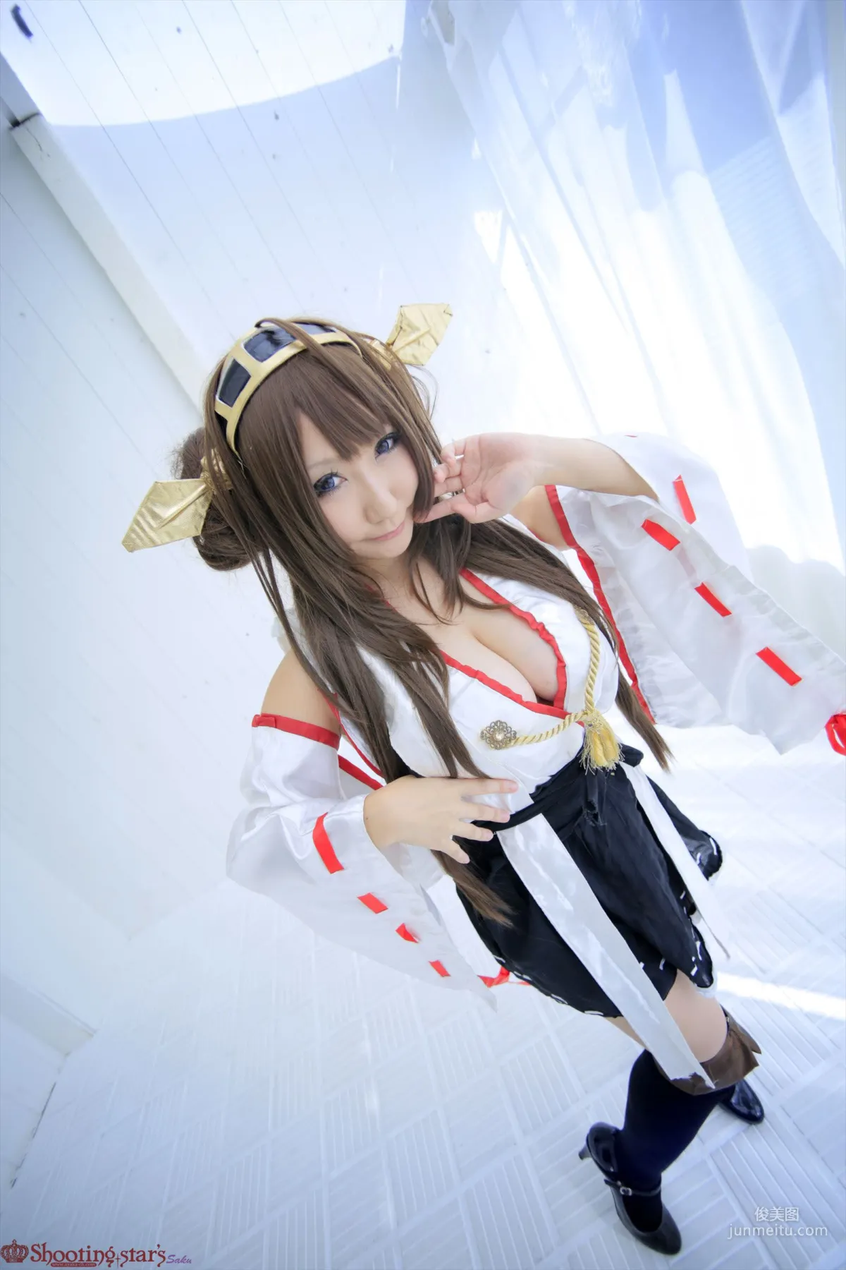 绫香 (Saku サク) 《Kantai Collection》Kongou(金剛) [Shooting Star's] 写真集81