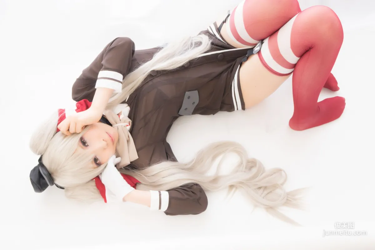 桃色れく (Momoiro Reku) 《Kantai Collection》Amatsukaze(天津風) [KURUPIKA] 写真集26