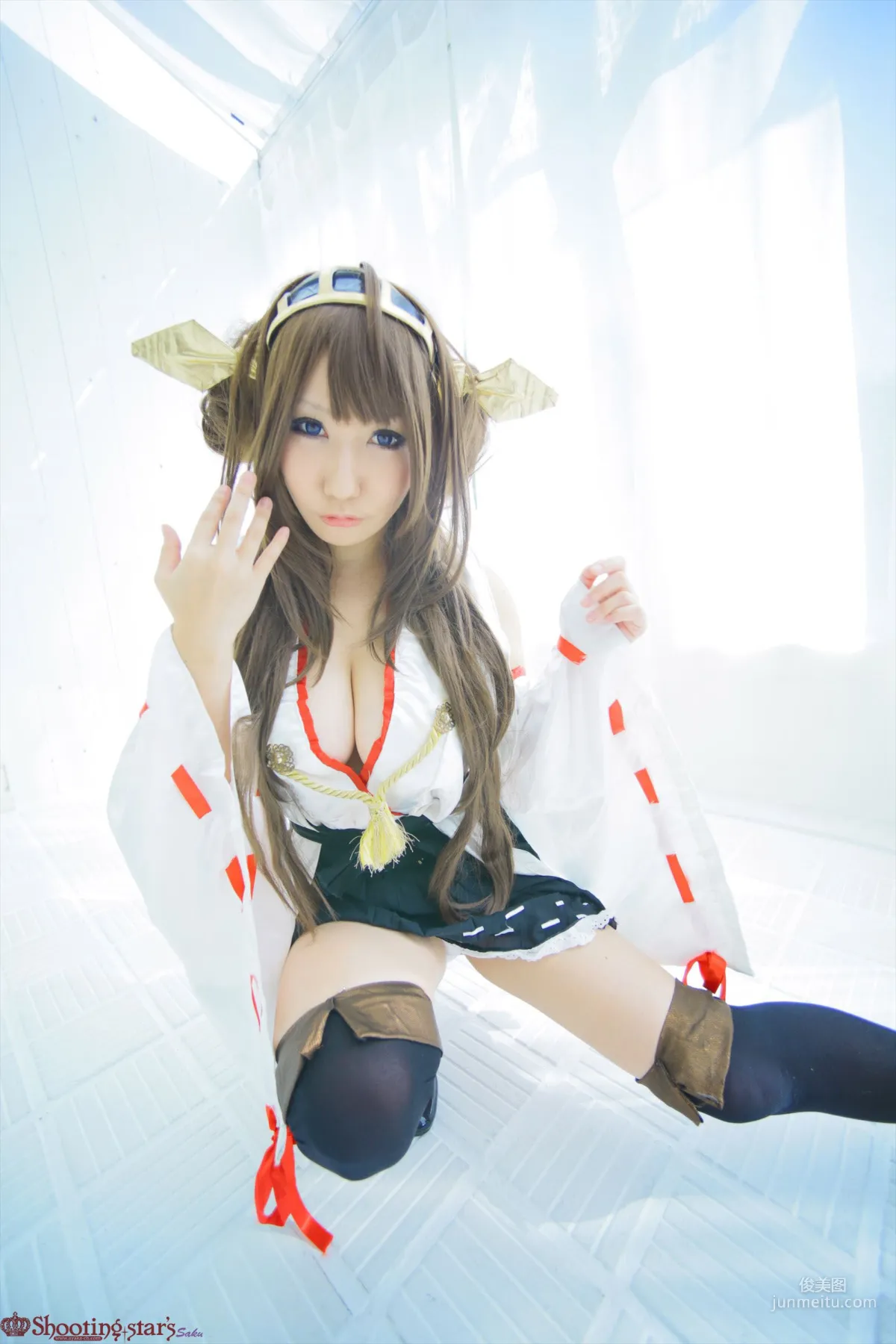 绫香 (Saku サク) 《Kantai Collection》Kongou(金剛) [Shooting Star's] 写真集96