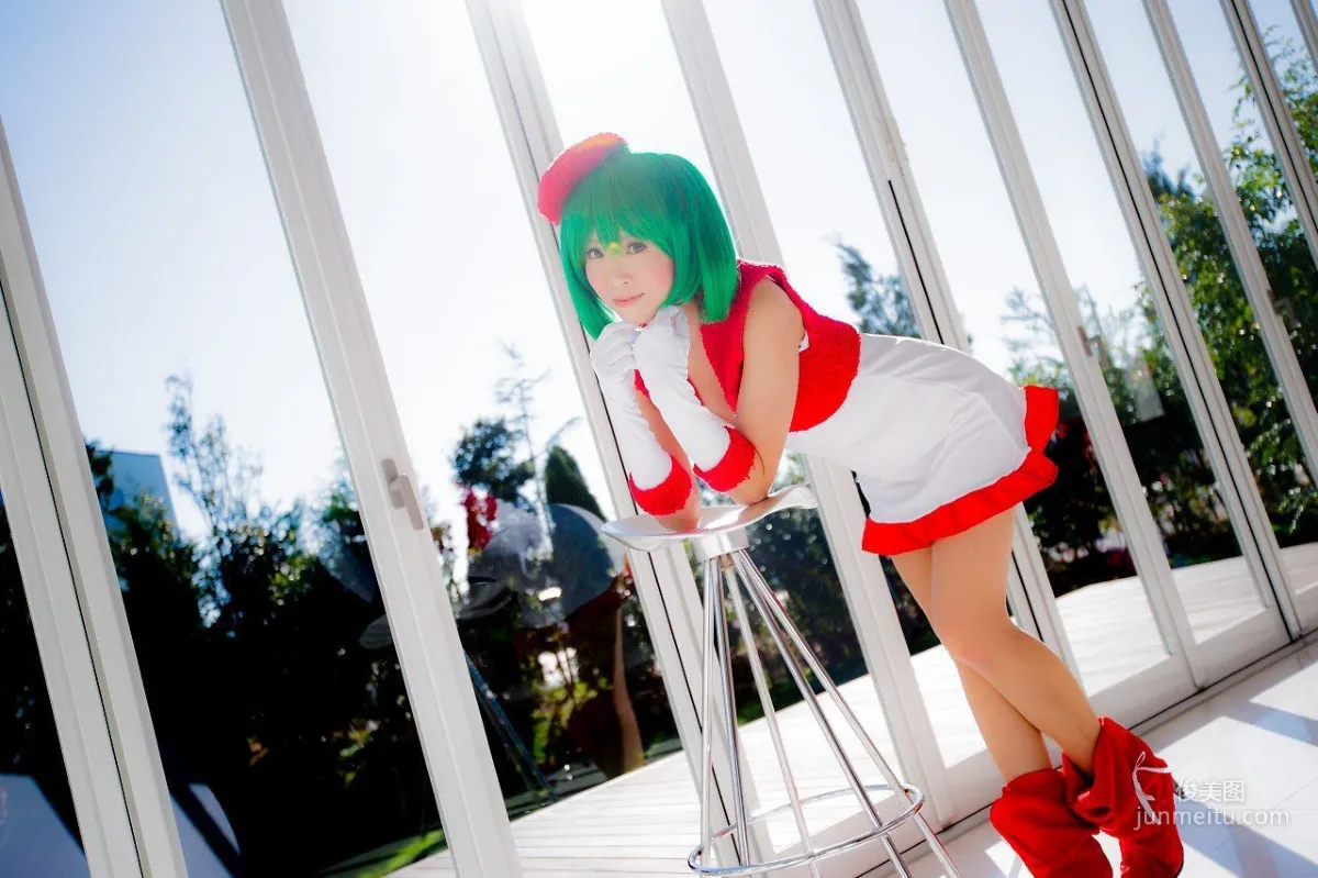 真白ゆき  コスプレ《Macros》Ranka Lee(Xmas ver.) 写真集42