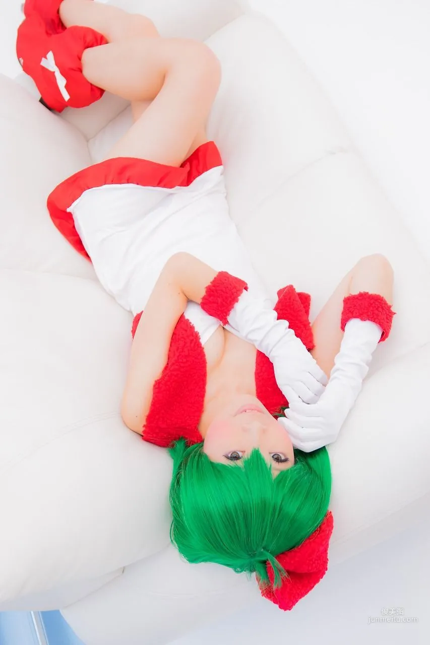 真白ゆき  コスプレ《Macros》Ranka Lee(Xmas ver.) 写真集97