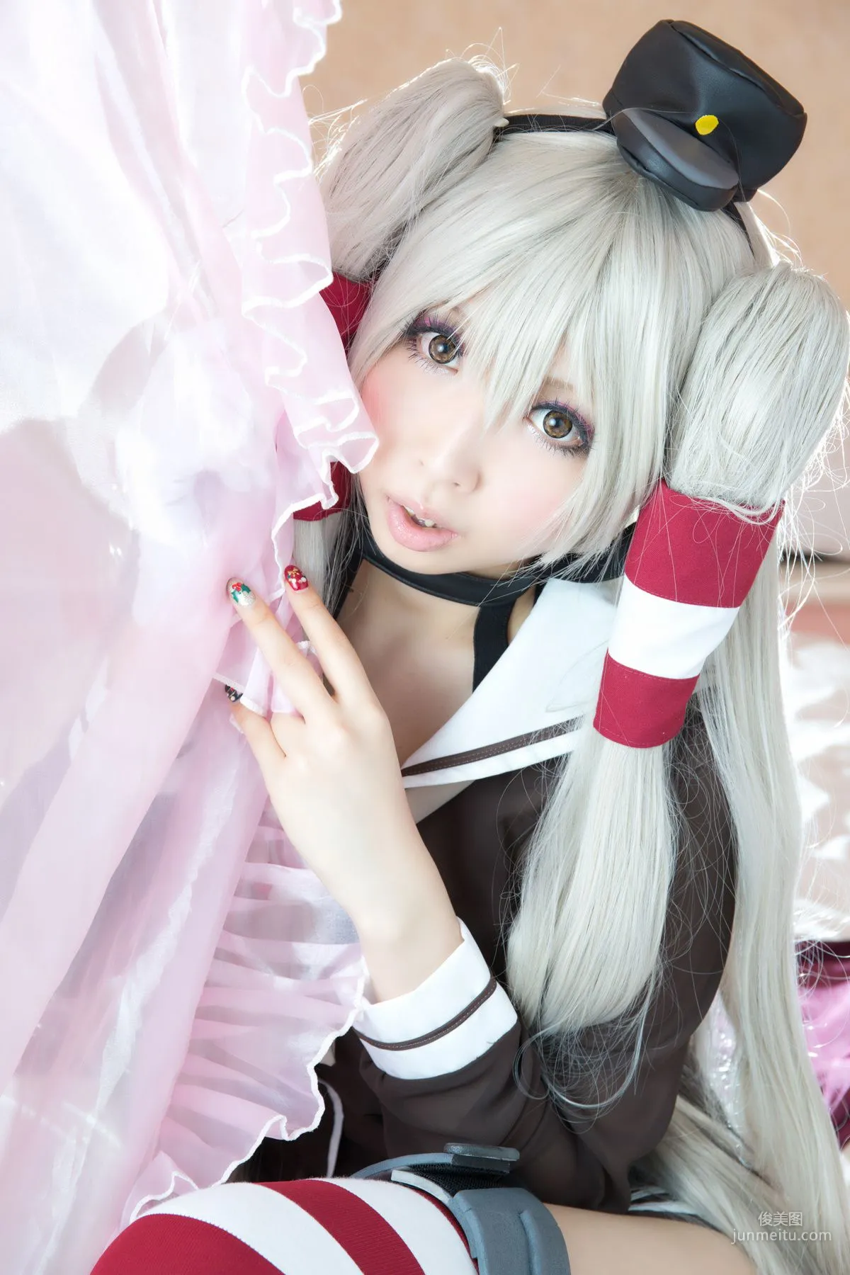 桃色れく (Momoiro Reku) 《Kantai Collection》Amatsukaze(天津風) [KURUPIKA] 写真集52