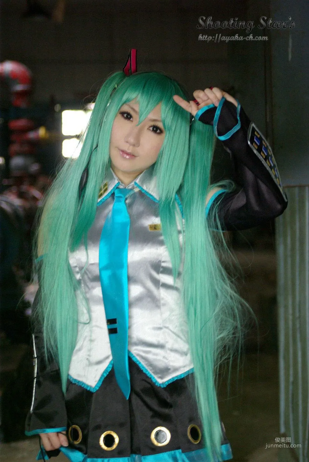 サク (绫香 Saku Ayaka) 《VOCALOID》Hatsune Miku [Shooting Star's] 写真集59