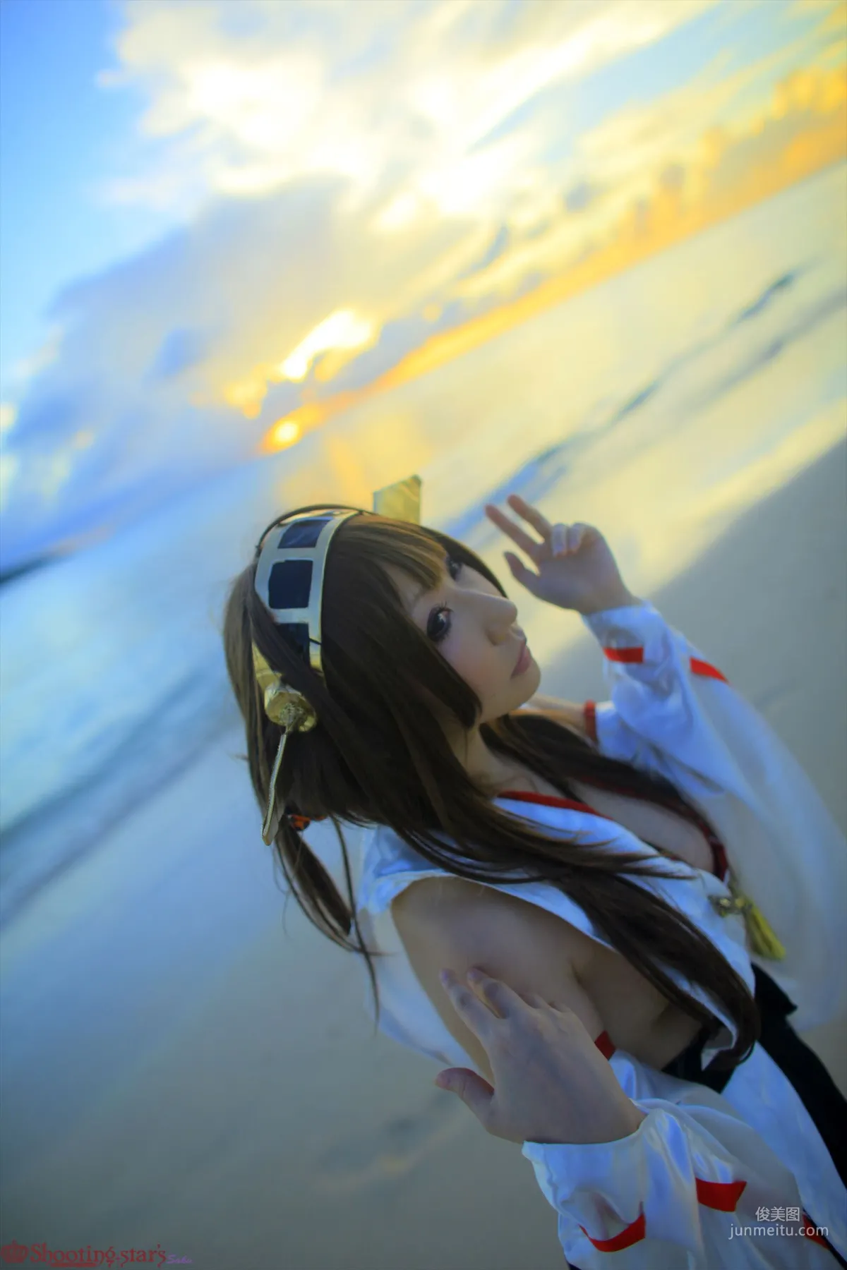 绫香 (Saku サク) 《Kantai Collection》Kongou(金剛) [Shooting Star's] 写真集6