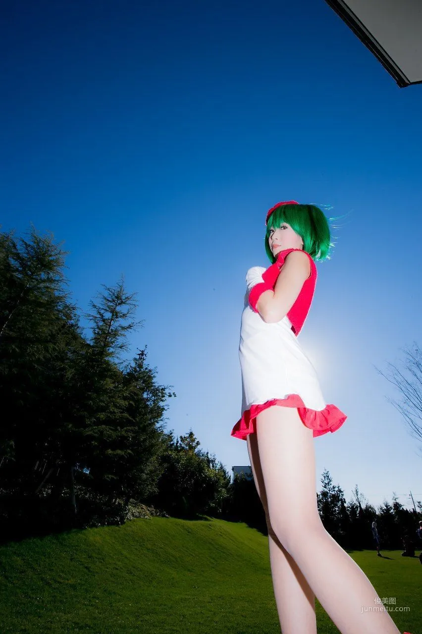 真白ゆき  コスプレ《Macros》Ranka Lee(Xmas ver.) 写真集63