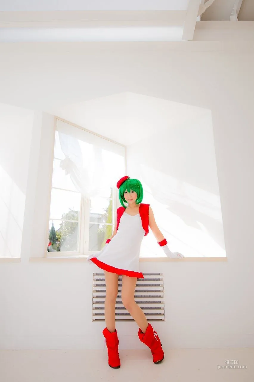 真白ゆき  コスプレ《Macros》Ranka Lee(Xmas ver.) 写真集29