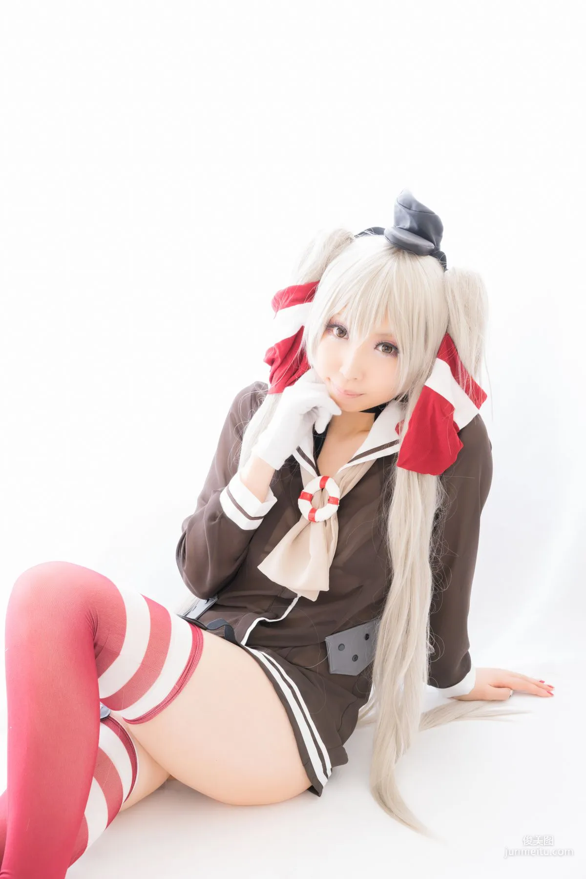 桃色れく (Momoiro Reku) 《Kantai Collection》Amatsukaze(天津風) [KURUPIKA] 写真集22