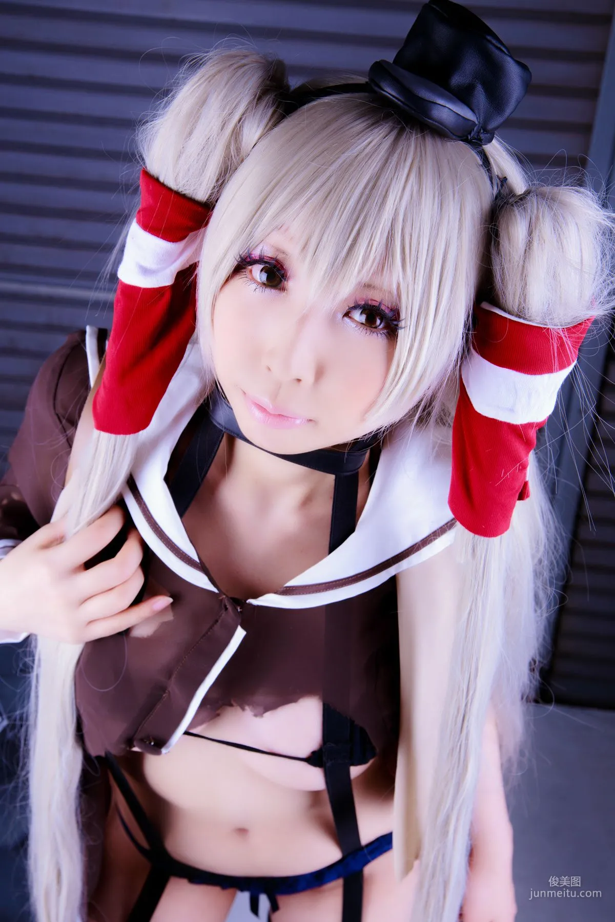 桃色れく (Momoiro Reku) 《Kantai Collection》Amatsukaze(天津風) [KURUPIKA] 写真集83