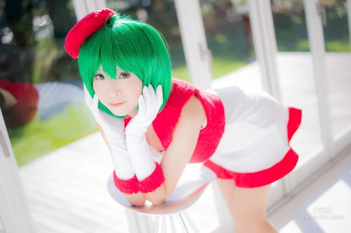 真白ゆき  コスプレ《Macros》Ranka Lee(Xmas ver.) 写真集43