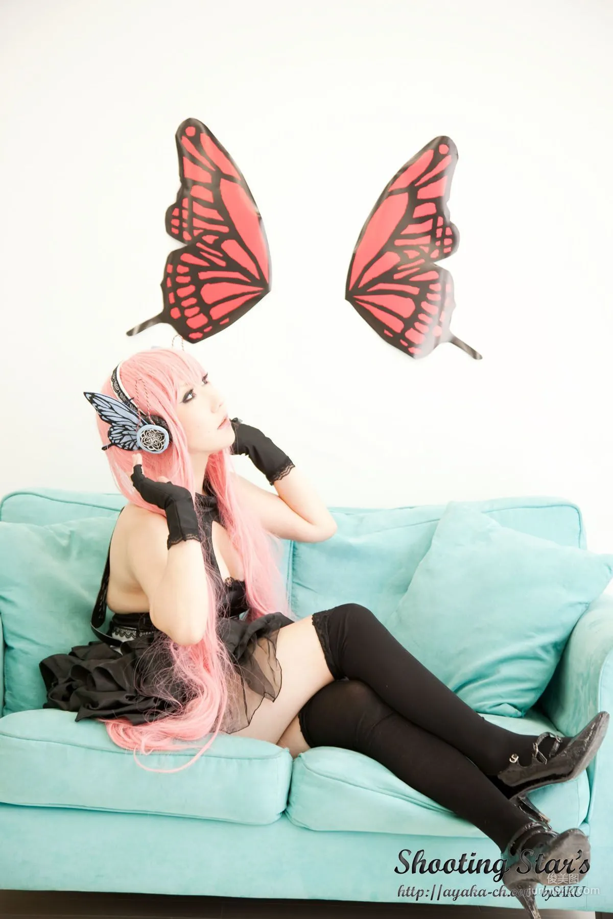 绫香 (Sakuサク) 《VOCALOID》 Megurine Luka [Shooting Star's] 写真集51