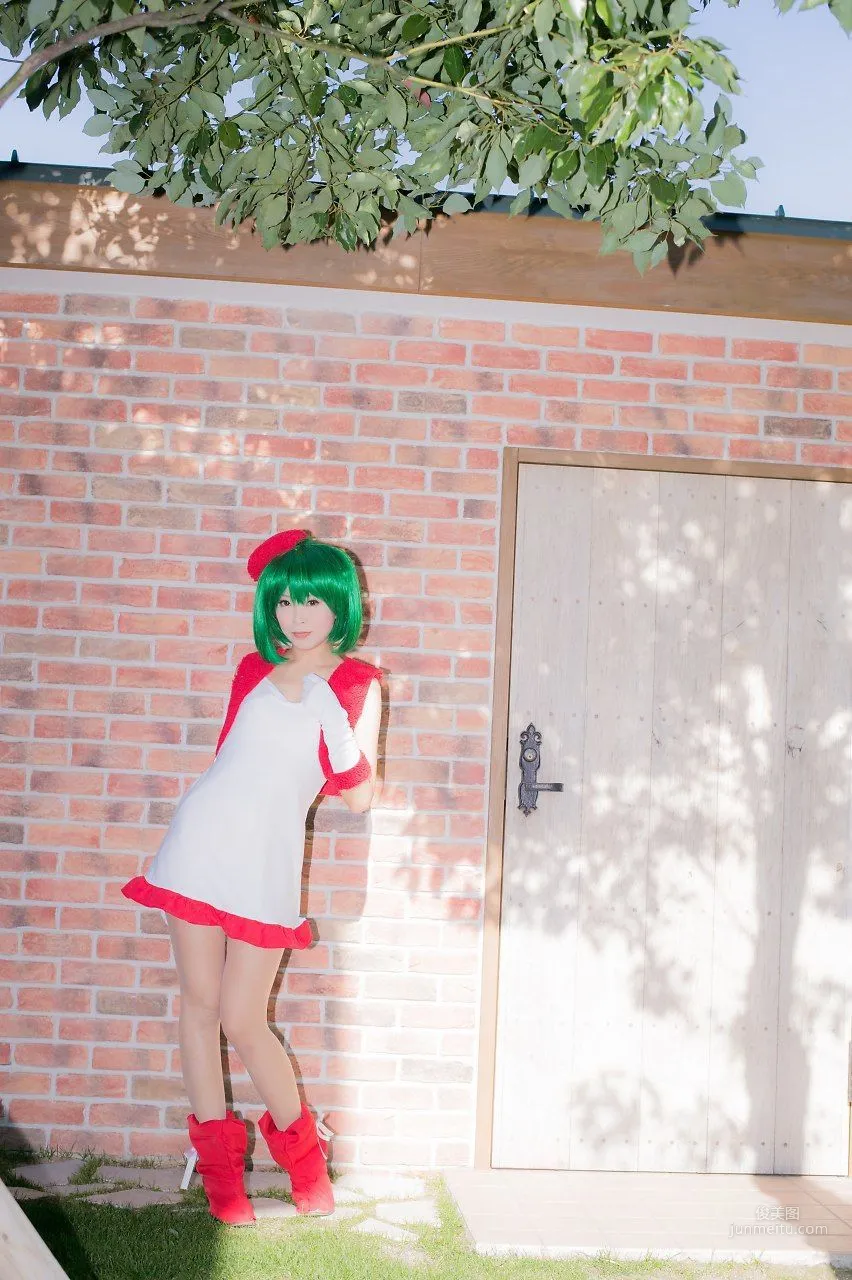 真白ゆき  コスプレ《Macros》Ranka Lee(Xmas ver.) 写真集59