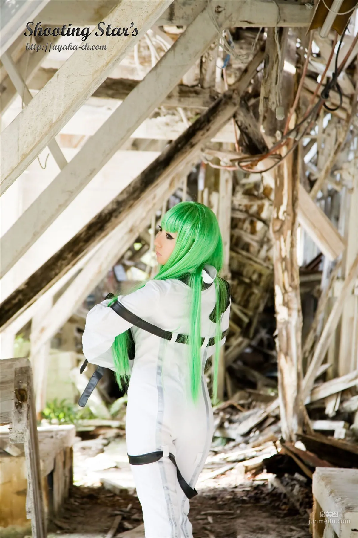 绫香 (Saku サク) 《Code Geass(コードギアス)》C.C 写真集45