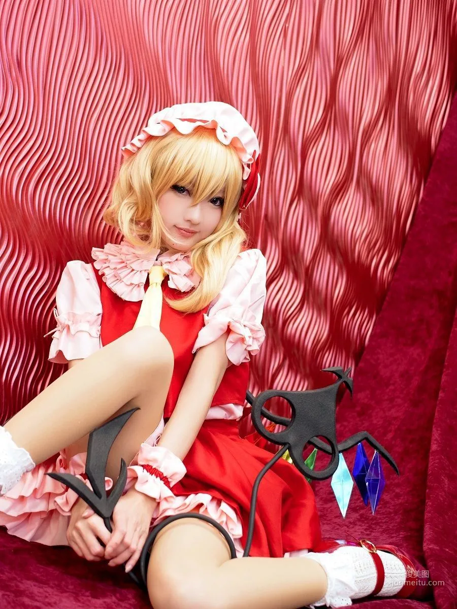 火将ロシエル 《Touhou Project》Hakurei Reimu+Flandre Scarlet [猫耳メイド屋] 写真集42