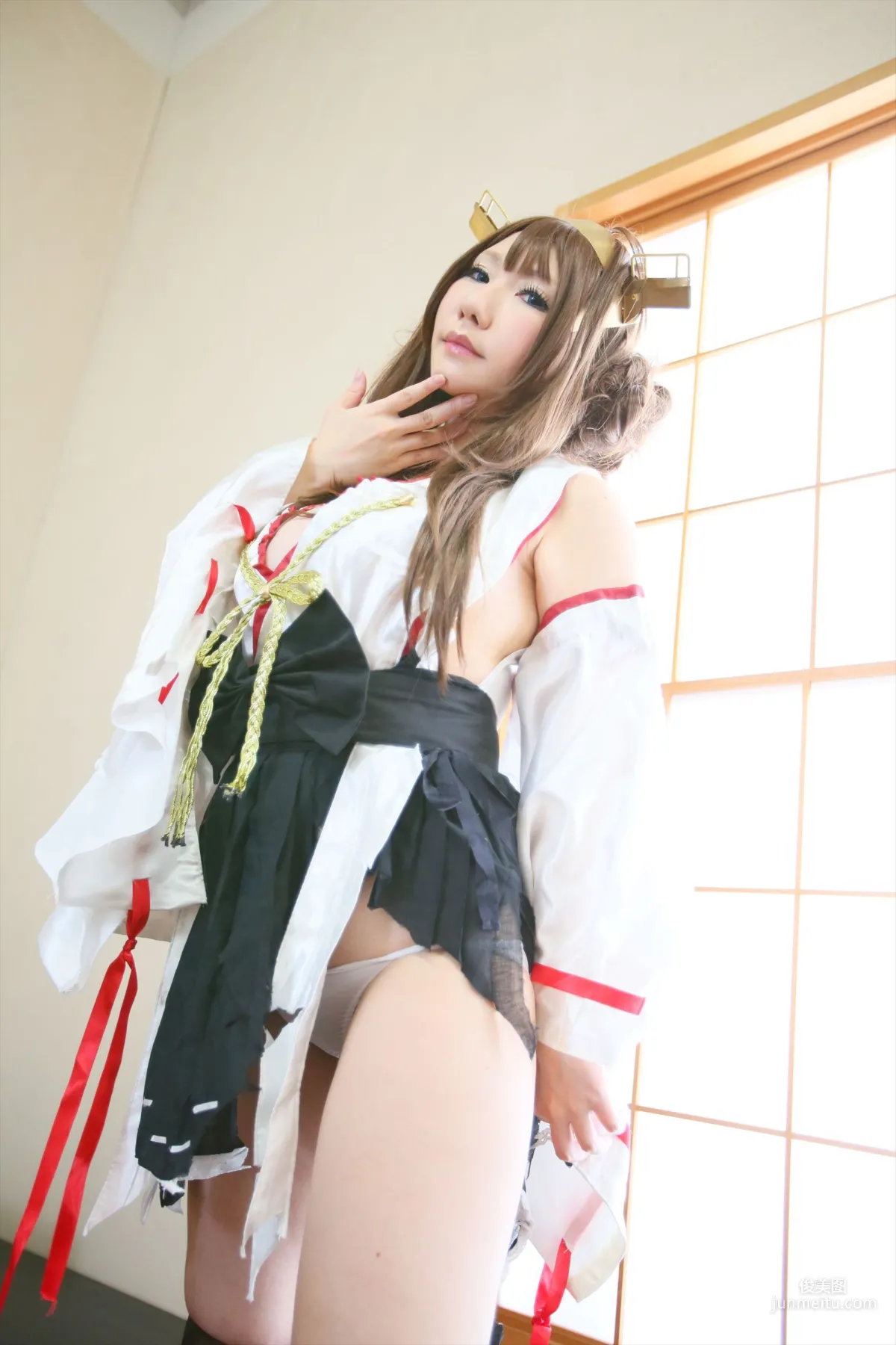 绫香 (Sakuサク) 《Kantai Collection》Kongou 第二部 [Shooting Star's] 写真集32