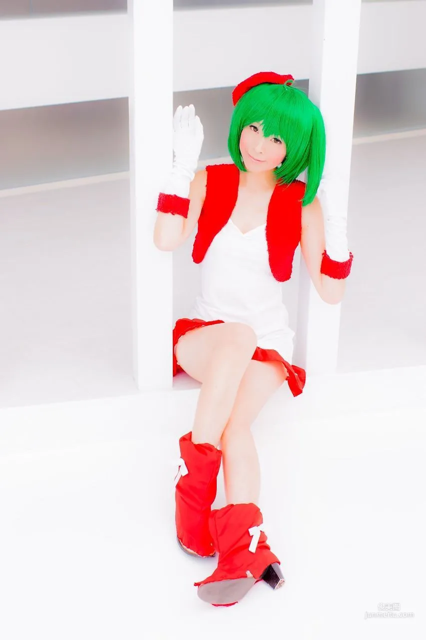 真白ゆき  コスプレ《Macros》Ranka Lee(Xmas ver.) 写真集92