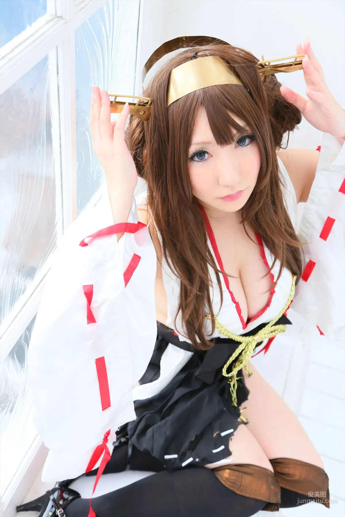 绫香 (Sakuサク) 《Kantai Collection》Kongou 第二部 [Shooting Star's] 写真集72