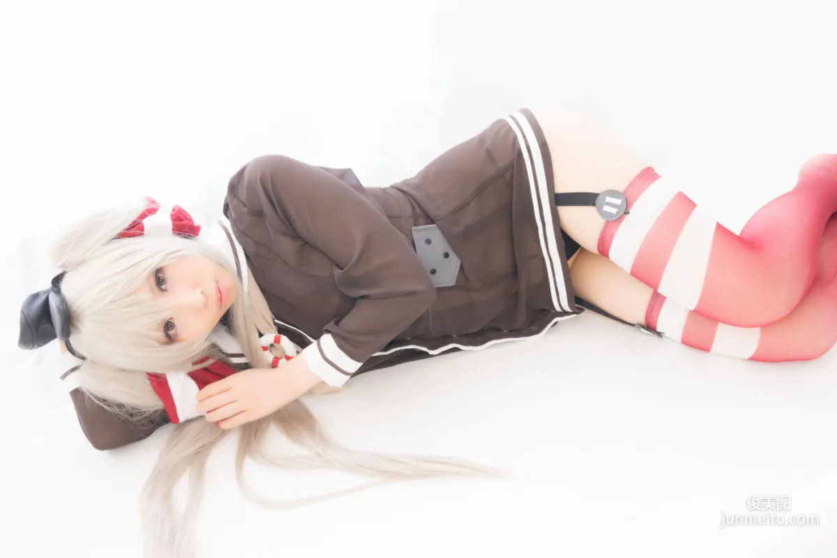 桃色れく (Momoiro Reku) 《Kantai Collection》Amatsukaze(天津風) [KURUPIKA] 写真集31