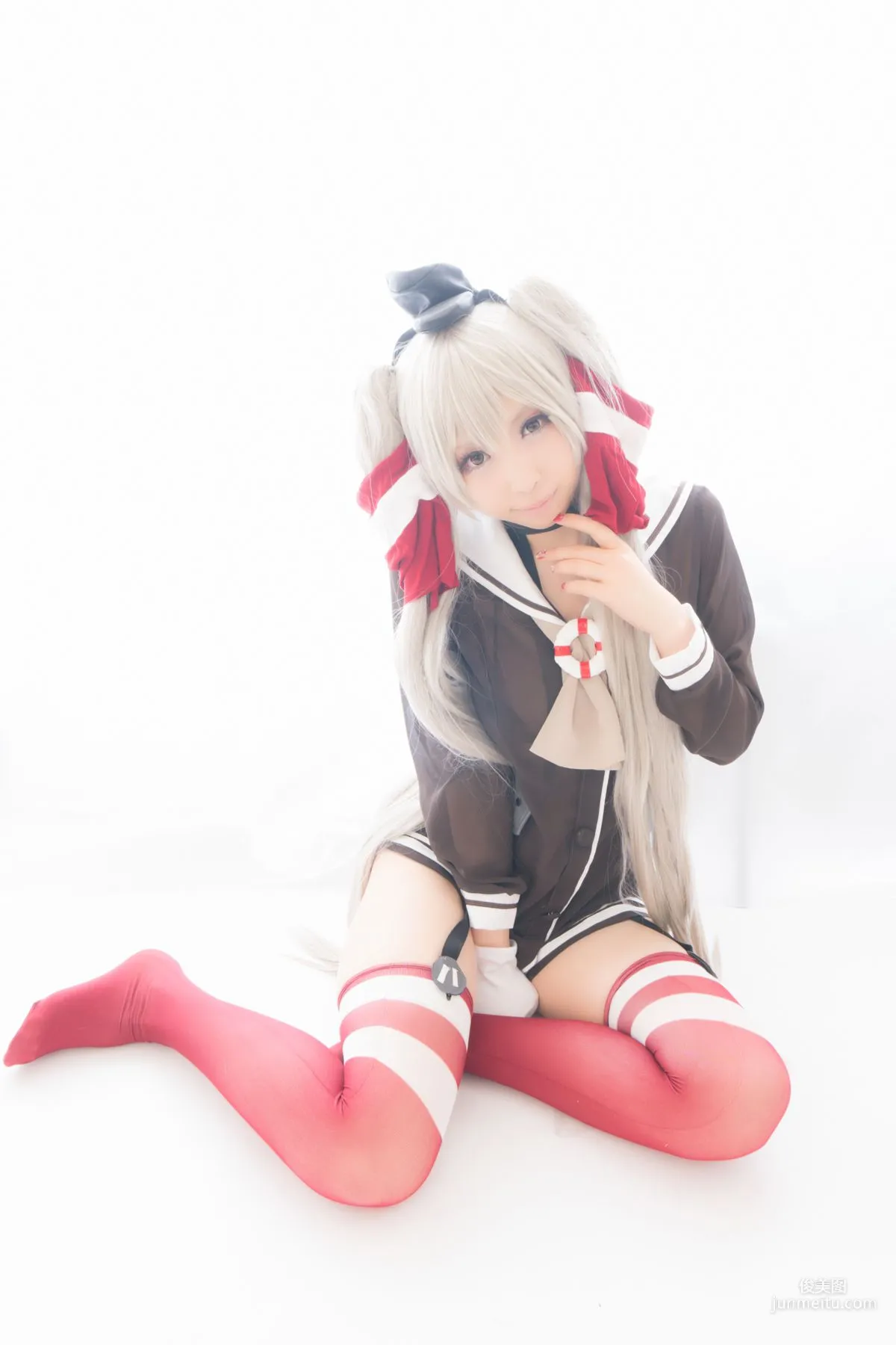 桃色れく (Momoiro Reku) 《Kantai Collection》Amatsukaze(天津風) [KURUPIKA] 写真集25