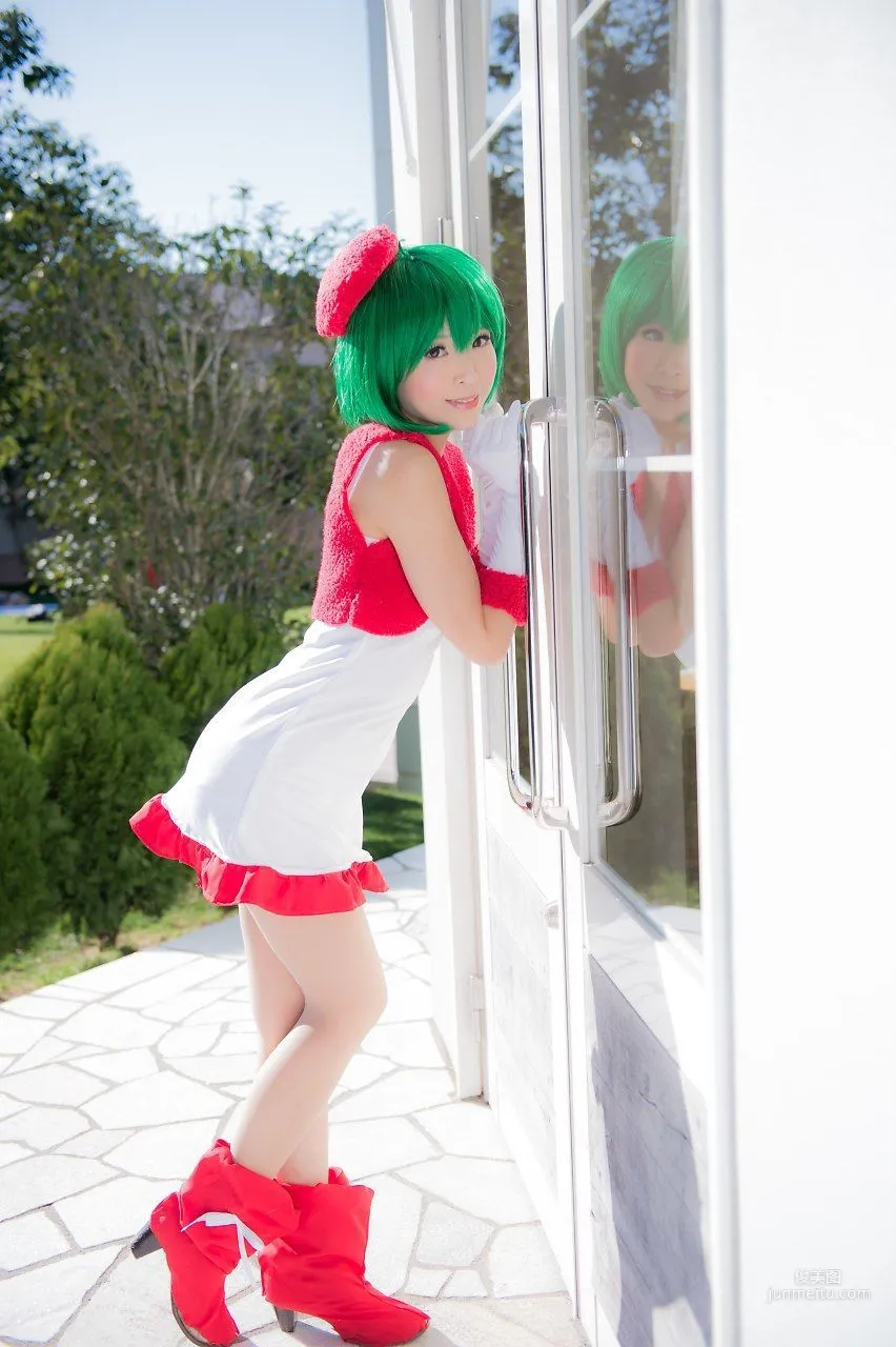 真白ゆき  コスプレ《Macros》Ranka Lee(Xmas ver.) 写真集61