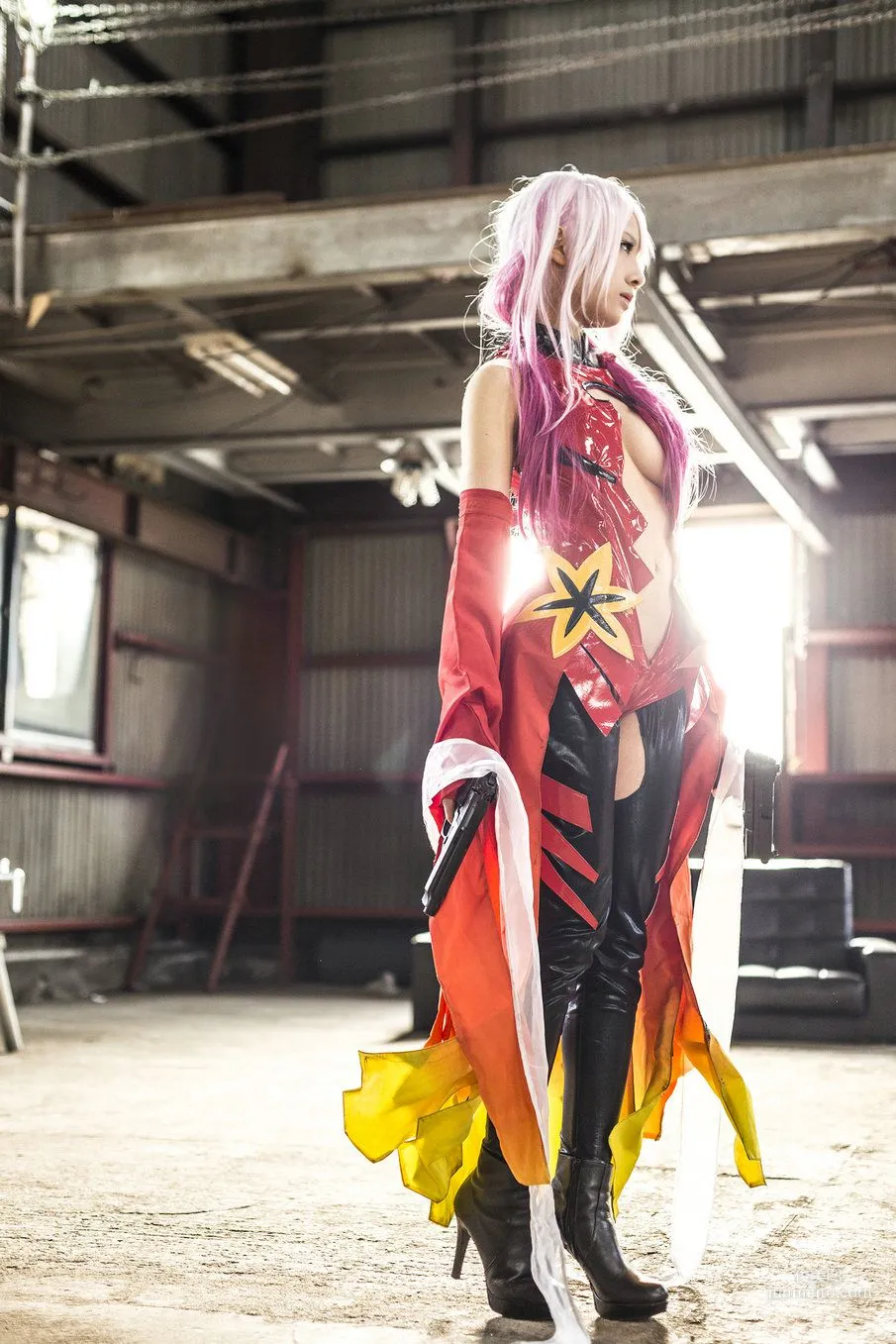 うさ吉 《Guilty Crown》Yuzuriha Inori [Flameworks] 写真集85