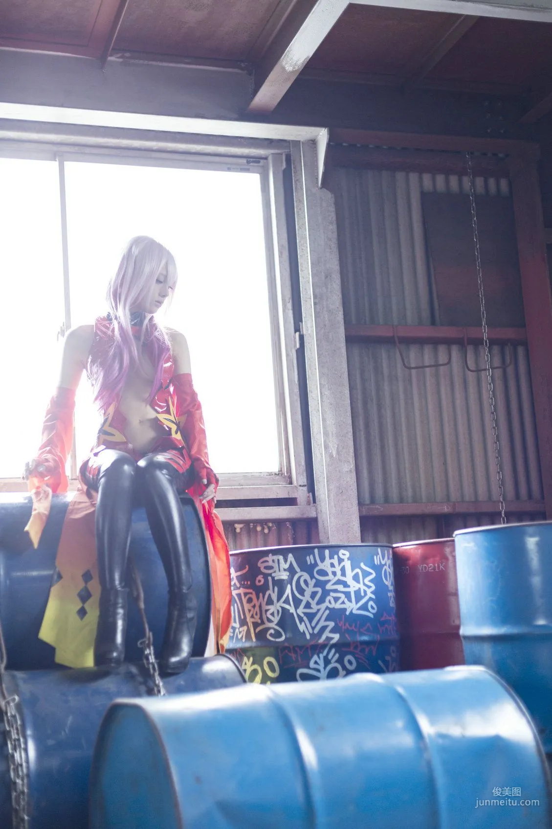 うさ吉 《Guilty Crown》Yuzuriha Inori [Flameworks] 写真集21