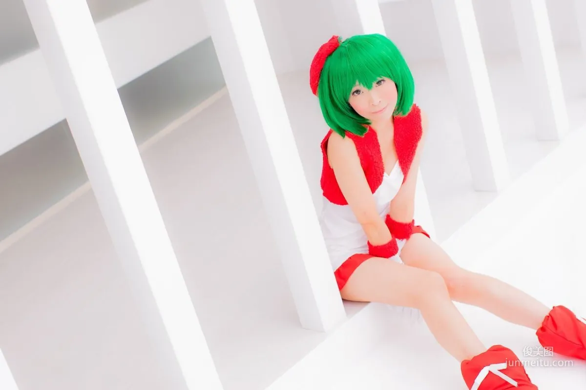 真白ゆき  コスプレ《Macros》Ranka Lee(Xmas ver.) 写真集93