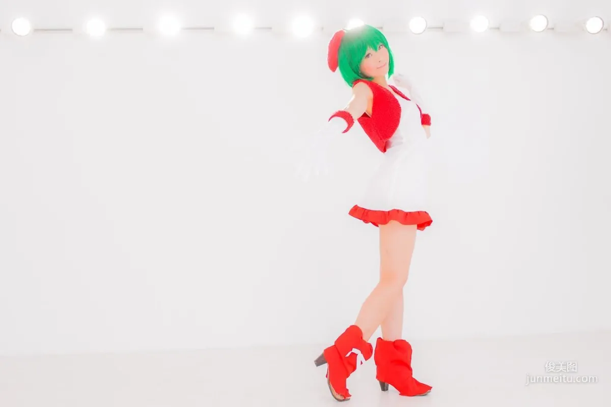 真白ゆき  コスプレ《Macros》Ranka Lee(Xmas ver.) 写真集86