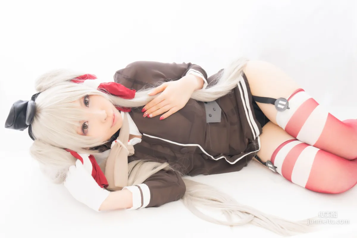 桃色れく (Momoiro Reku) 《Kantai Collection》Amatsukaze(天津風) [KURUPIKA] 写真集27