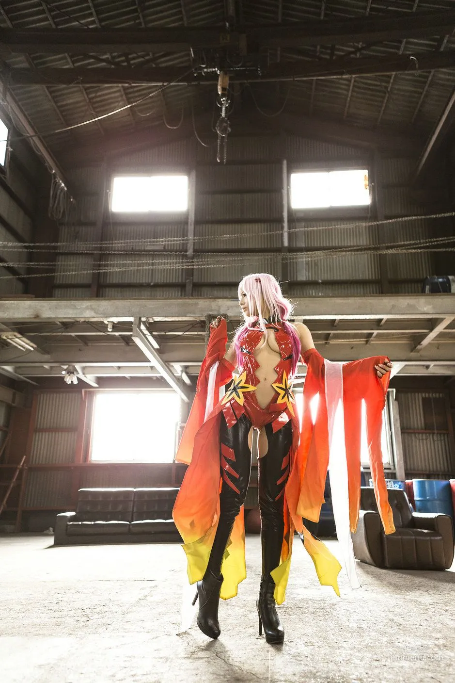 うさ吉 《Guilty Crown》Yuzuriha Inori [Flameworks] 写真集76