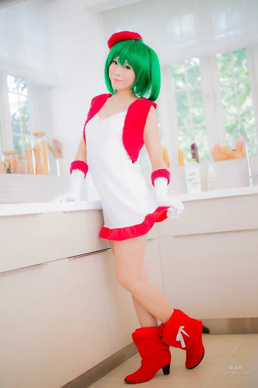 真白ゆき  コスプレ《Macros》Ranka Lee(Xmas ver.) 写真集45