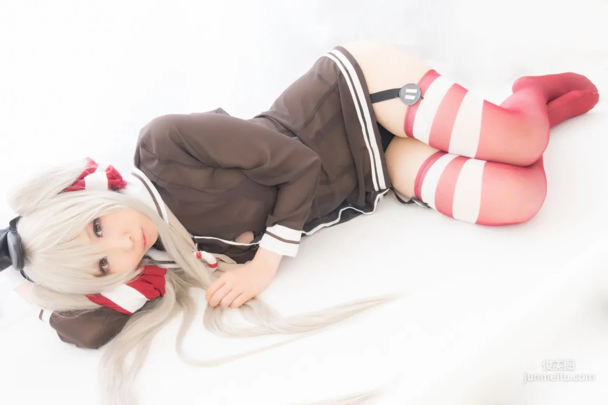 桃色れく (Momoiro Reku) 《Kantai Collection》Amatsukaze(天津風) [KURUPIKA] 写真集32