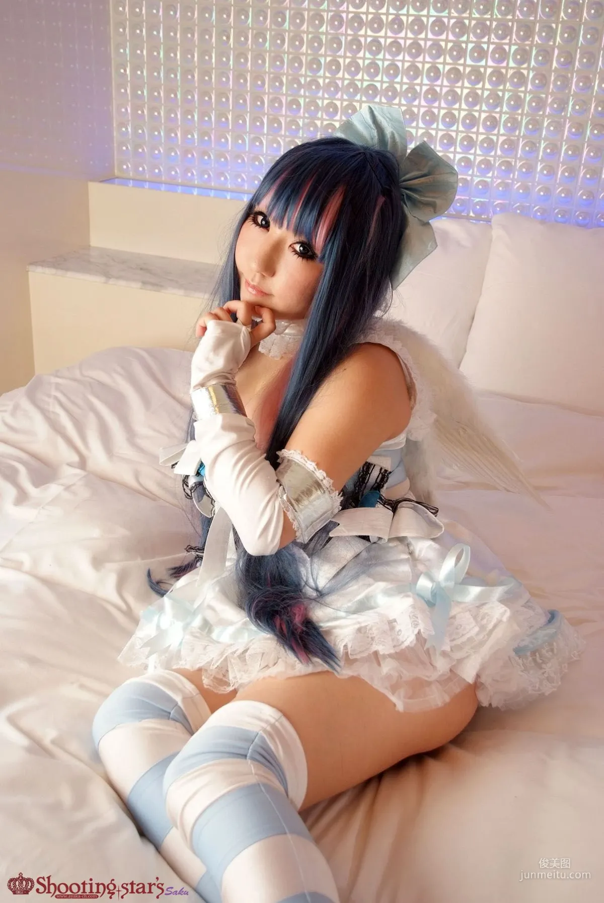 サク&花邑沙希《Panty & Stocking with Garterbelt》 [Shooting Star's] 写真集5