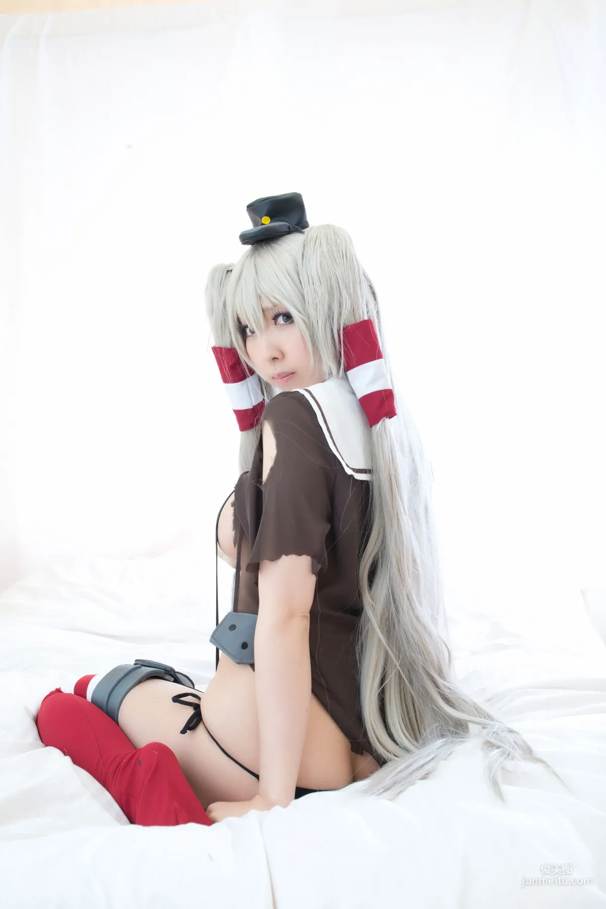 桃色れく (Momoiro Reku) 《Kantai Collection》Amatsukaze(天津風) [KURUPIKA] 写真集80