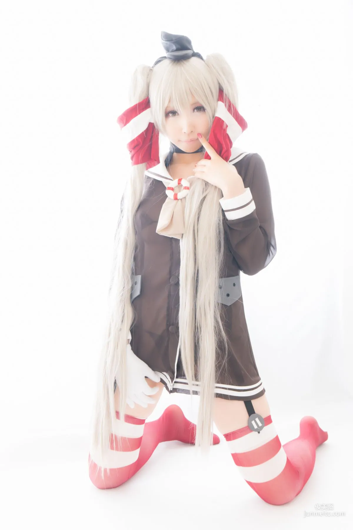 桃色れく (Momoiro Reku) 《Kantai Collection》Amatsukaze(天津風) [KURUPIKA] 写真集12