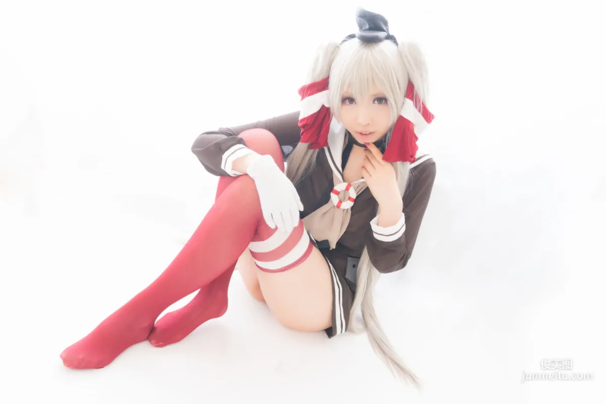 桃色れく (Momoiro Reku) 《Kantai Collection》Amatsukaze(天津風) [KURUPIKA] 写真集23