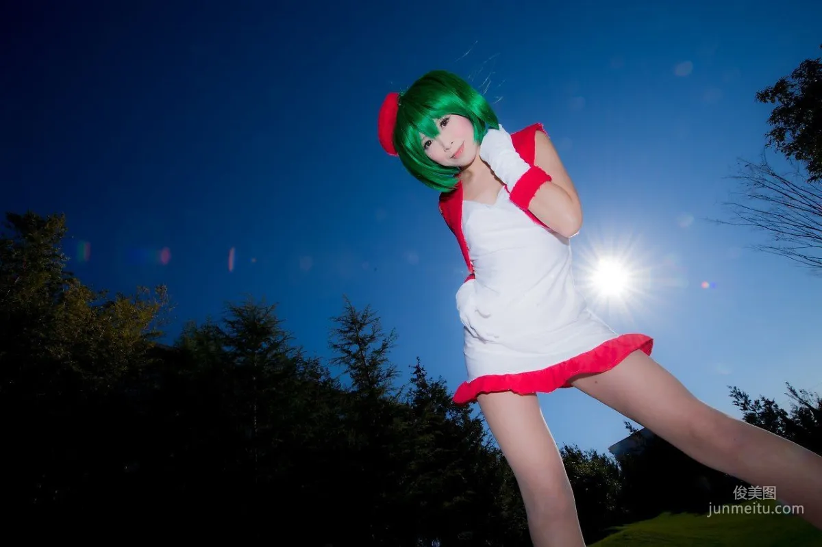 真白ゆき  コスプレ《Macros》Ranka Lee(Xmas ver.) 写真集65