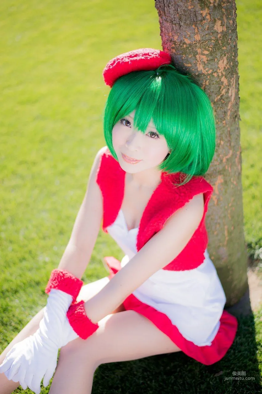 真白ゆき  コスプレ《Macros》Ranka Lee(Xmas ver.) 写真集54