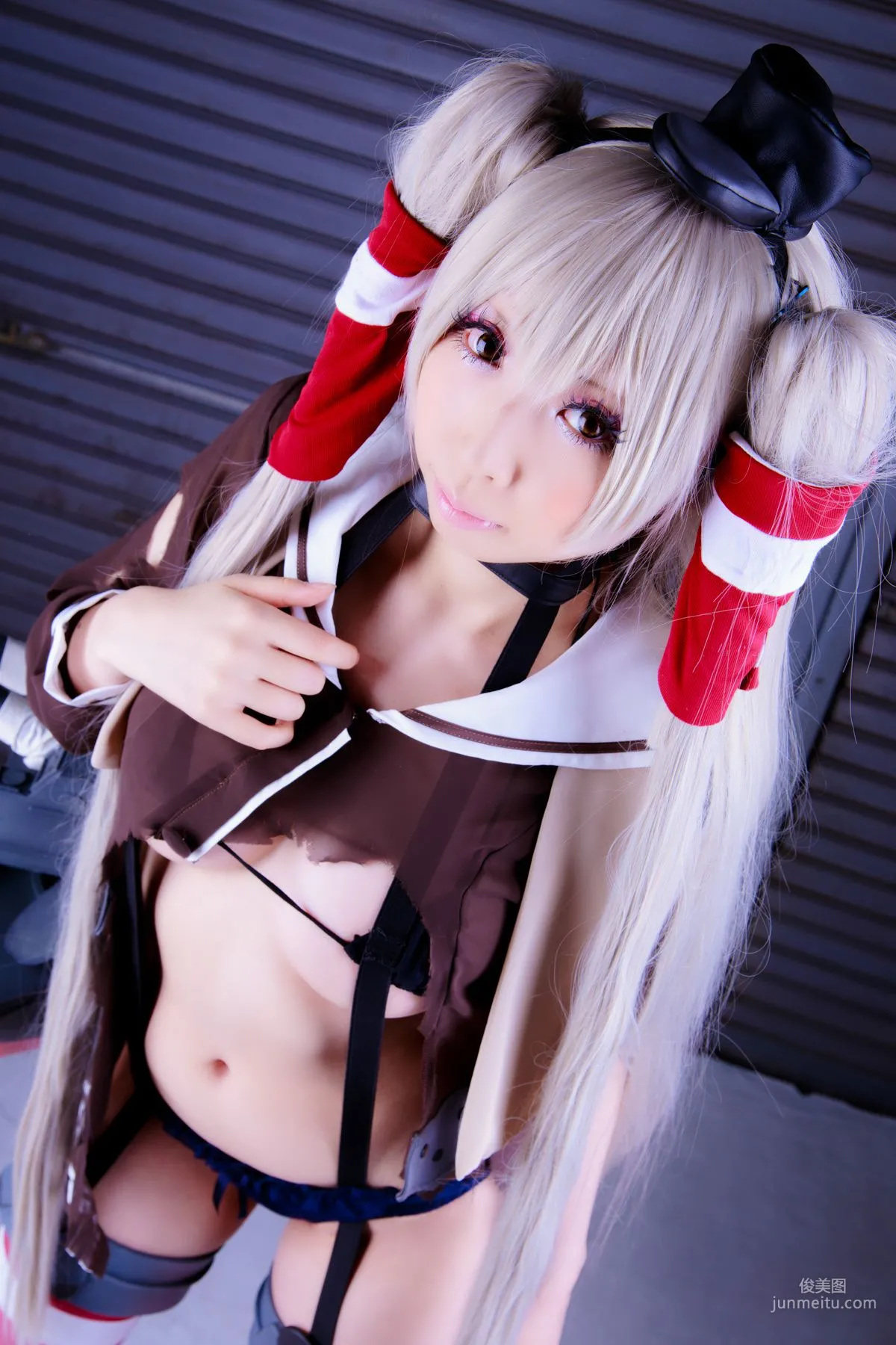 桃色れく (Momoiro Reku) 《Kantai Collection》Amatsukaze(天津風) [KURUPIKA] 写真集84