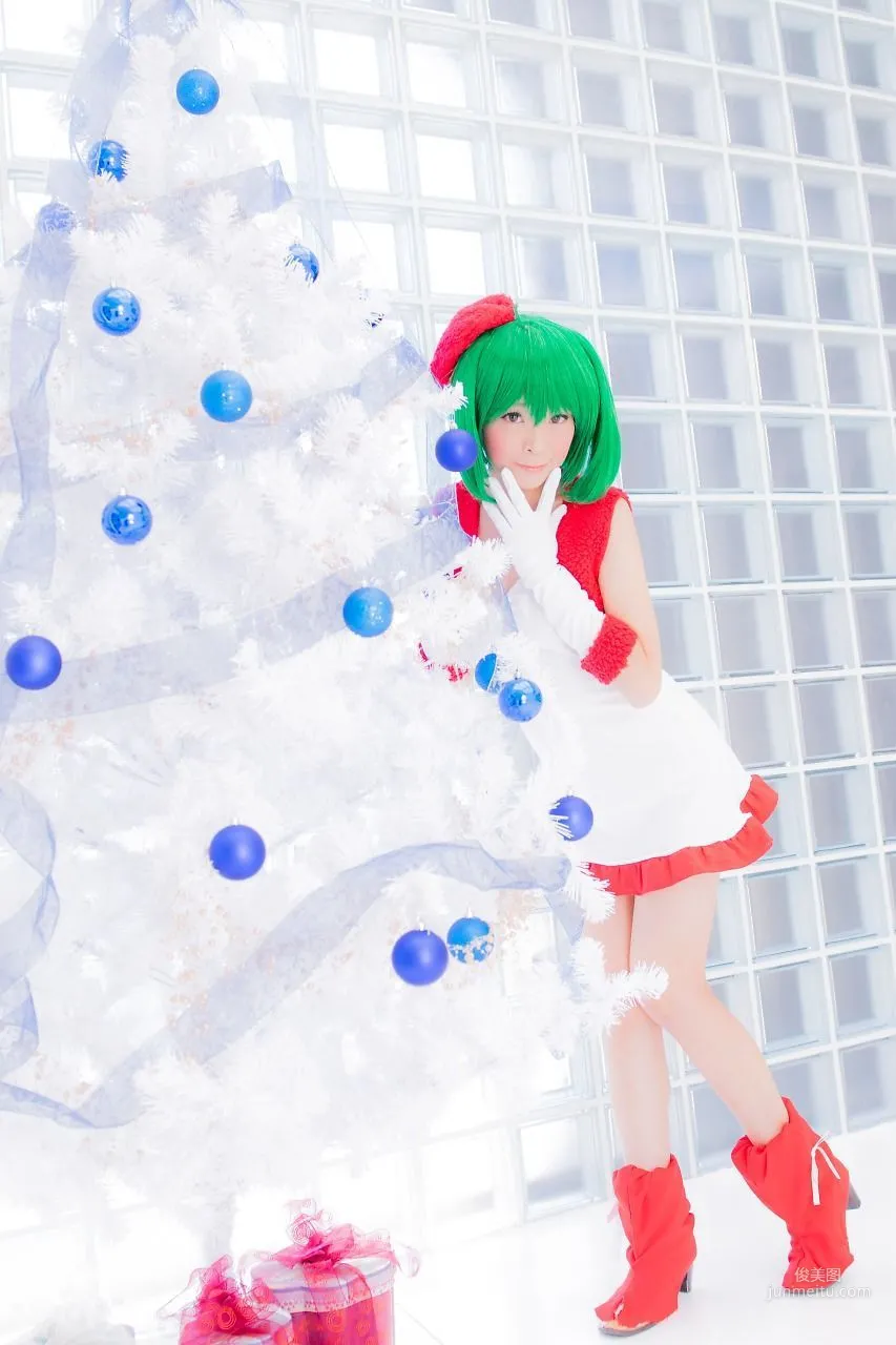 真白ゆき  コスプレ《Macros》Ranka Lee(Xmas ver.) 写真集68