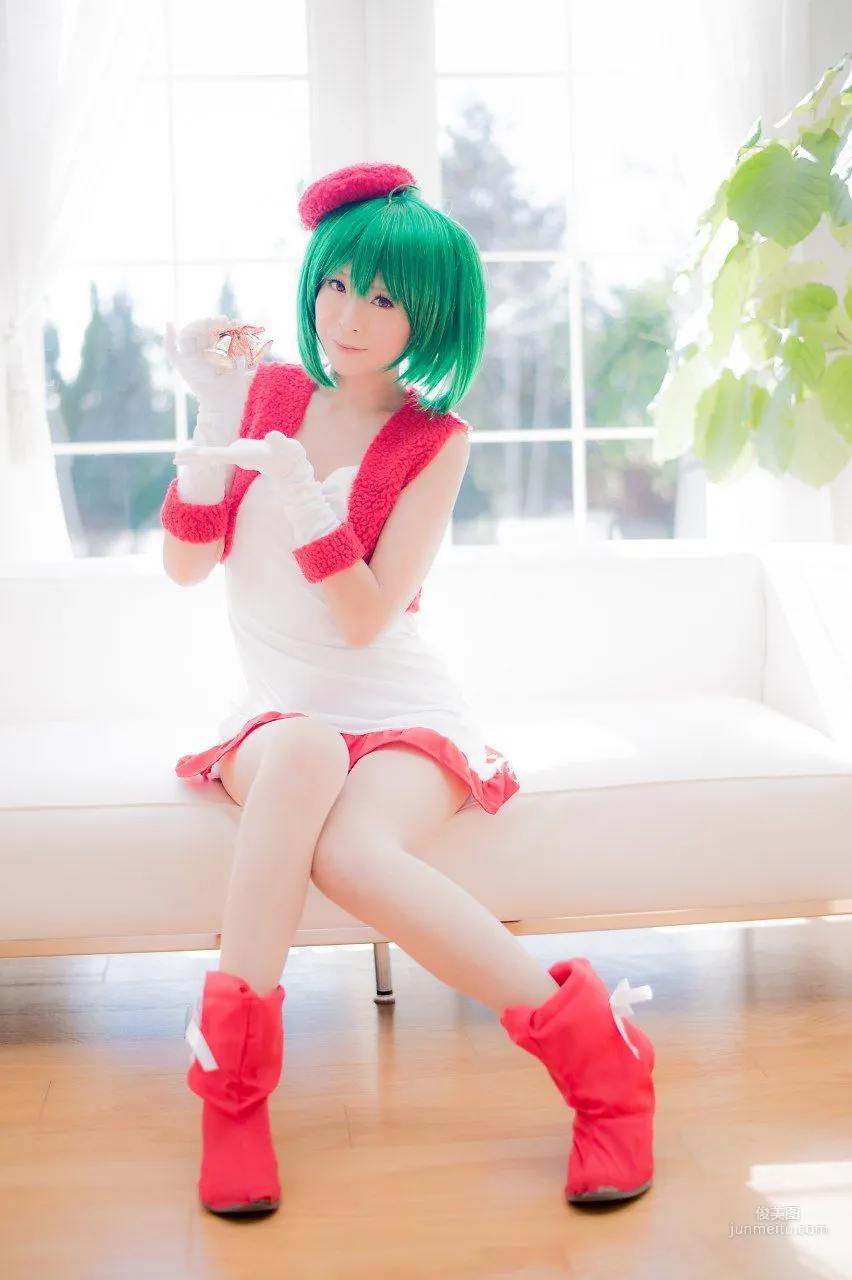 真白ゆき  コスプレ《Macros》Ranka Lee(Xmas ver.) 写真集16