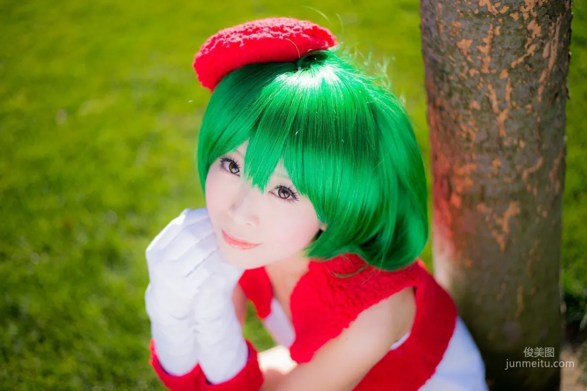 真白ゆき  コスプレ《Macros》Ranka Lee(Xmas ver.) 写真集55