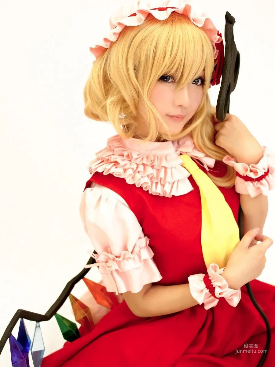 火将ロシエル 《Touhou Project》Hakurei Reimu+Flandre Scarlet [猫耳メイド屋] 写真集55