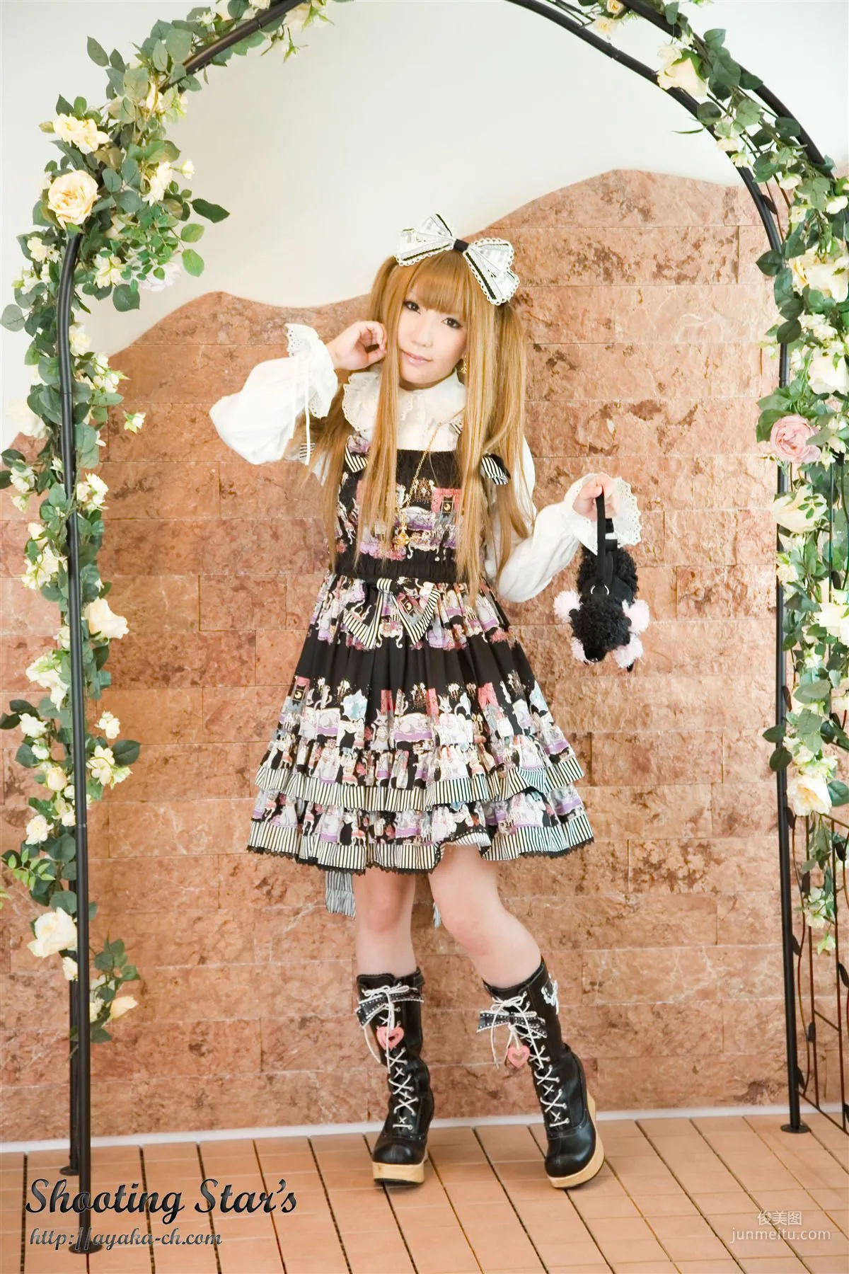 サク (Saku) 《Gothic Lolita(ゴスロリ)》 [Sakuyabime] 写真集46