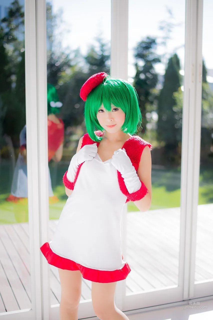 真白ゆき  コスプレ《Macros》Ranka Lee(Xmas ver.) 写真集39