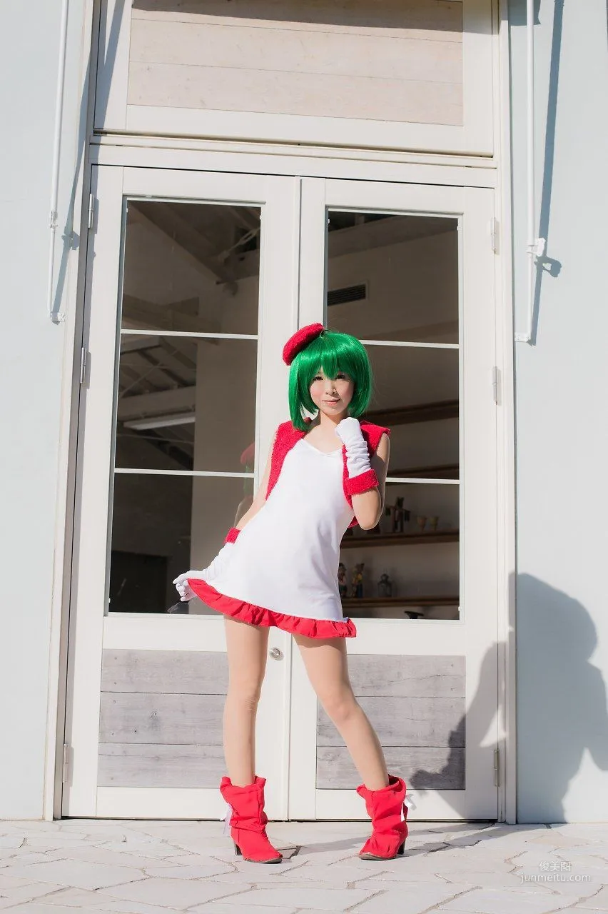 真白ゆき  コスプレ《Macros》Ranka Lee(Xmas ver.) 写真集58