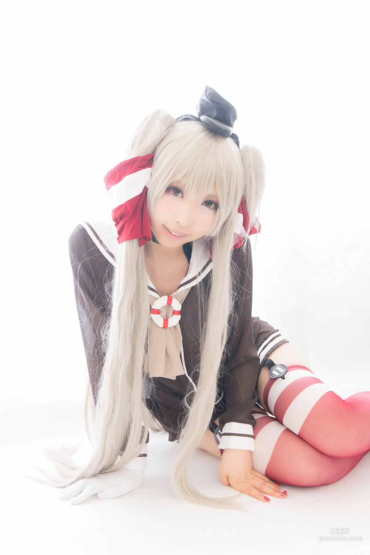 桃色れく (Momoiro Reku) 《Kantai Collection》Amatsukaze(天津風) [KURUPIKA] 写真集11