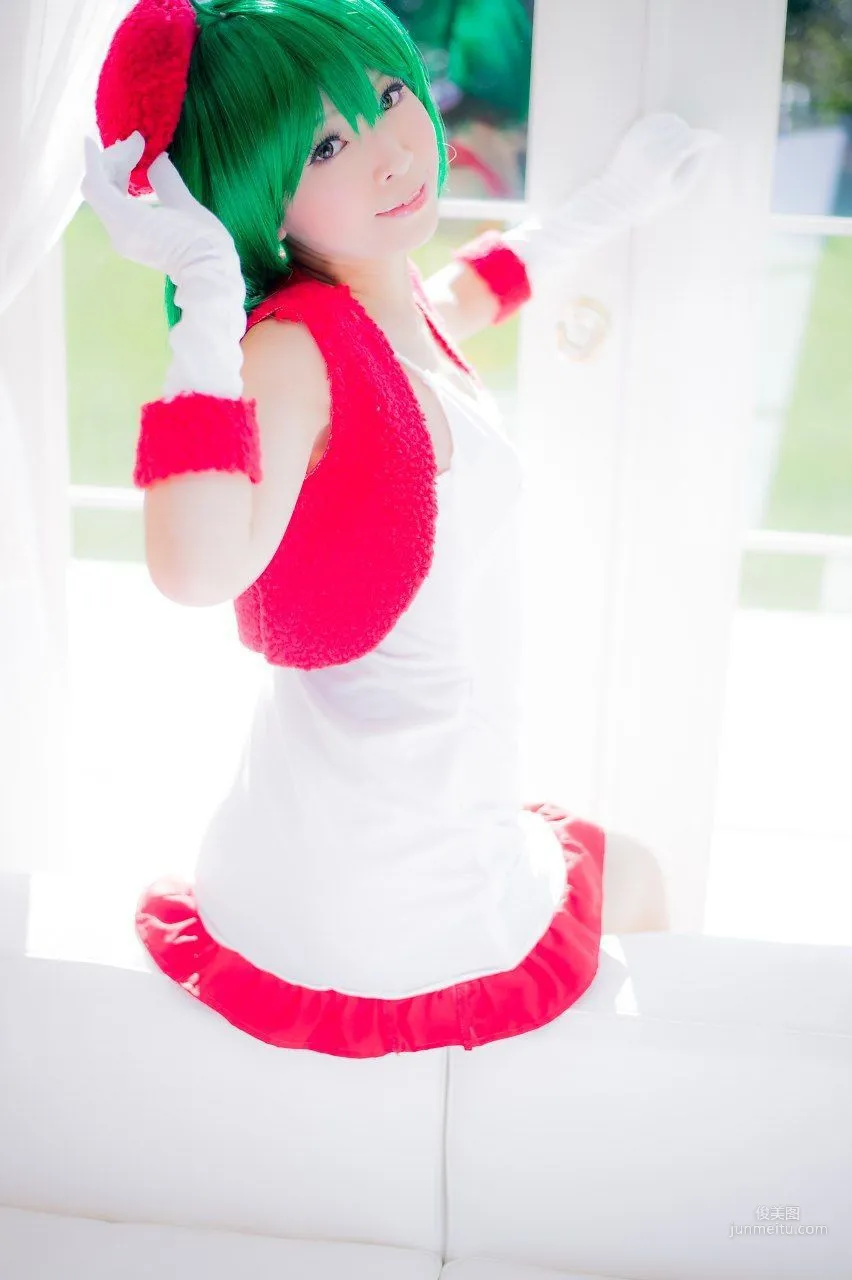 真白ゆき  コスプレ《Macros》Ranka Lee(Xmas ver.) 写真集23